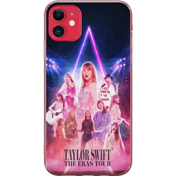 Apple iPhone 11 Gjennomsiktig deksel Taylor Swift Galaxy Neon