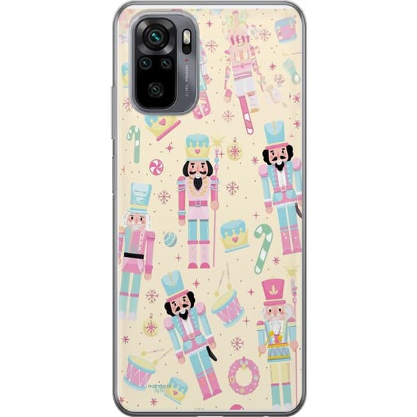 Kompatibelt Mobildeksel til Xiaomi Redmi Note 10S Jul rosa