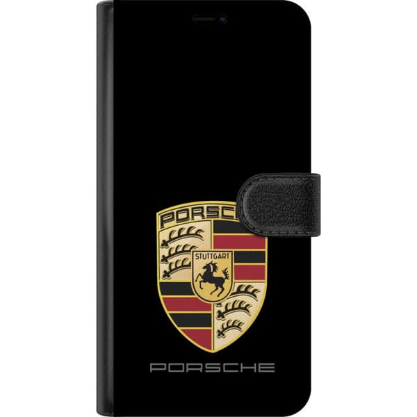 Kompatibel Tegnebogsetui til Apple iPhone 8 Plus Porsche