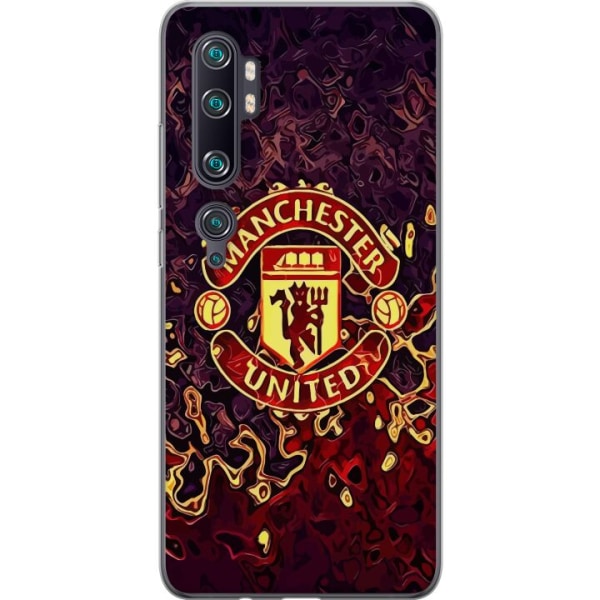 Xiaomi Mi Note 10 Pro Gjennomsiktig deksel Manchester United