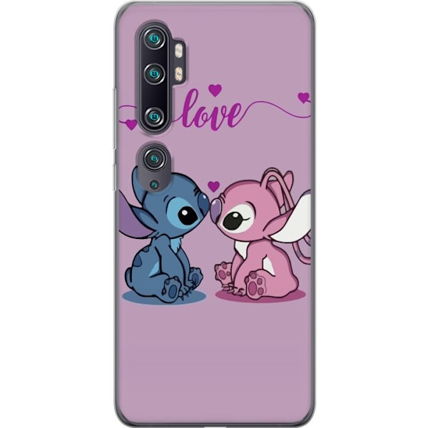 Xiaomi Mi Note 10 Gjennomsiktig deksel Lilo & Stitch – Angel