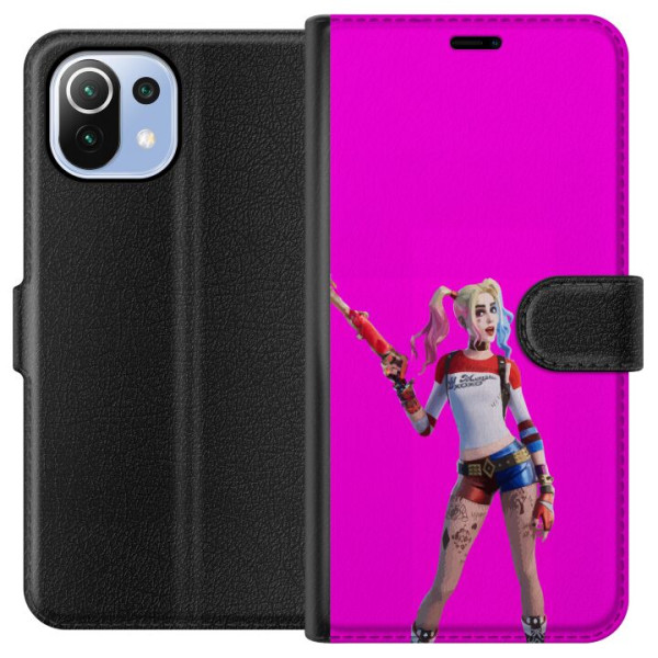 Xiaomi Mi 11 Lite Lompakkokotelo Fortnite - Harley Quinn