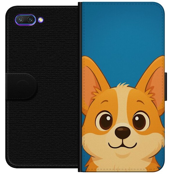 Honor 10 Tegnebogsetui Hello Corgi