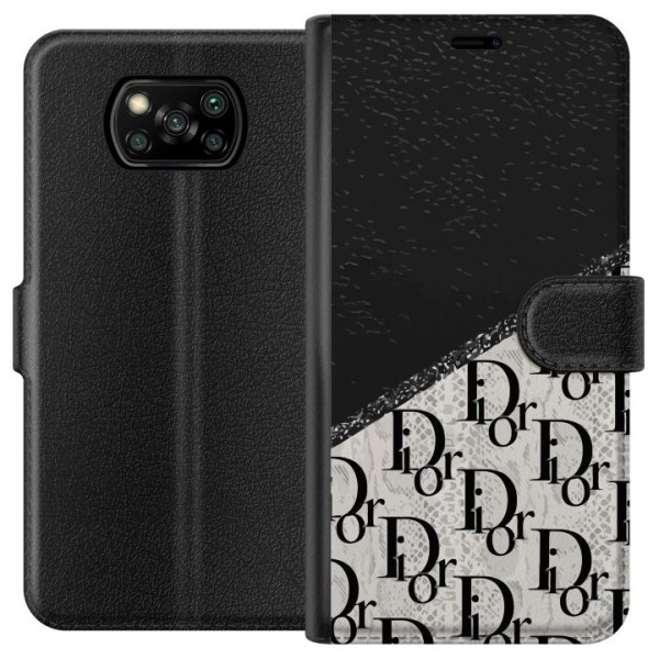 Xiaomi Poco X3 NFC Lompakkokotelo Dior