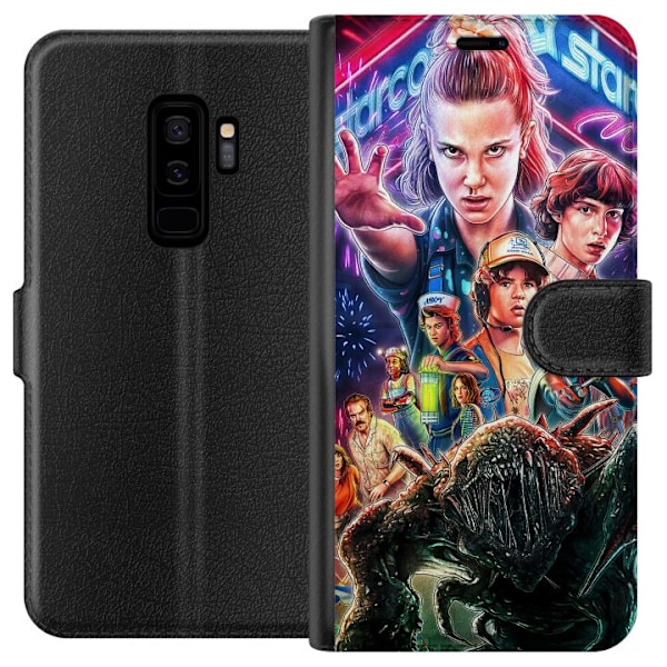Samsung Galaxy S9+ Tegnebogsetui Stranger Things