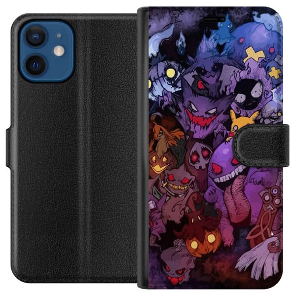Kompatibelt Plånboksfodral till Apple iPhone 12 mini Pokemon Haunter