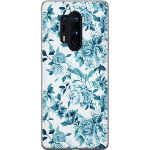 OnePlus 8 Pro Cover / Mobilcover - Blomster