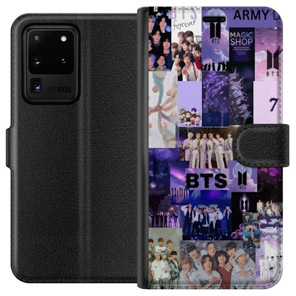 Samsung Galaxy S20 Ultra Lompakkokotelo BTS