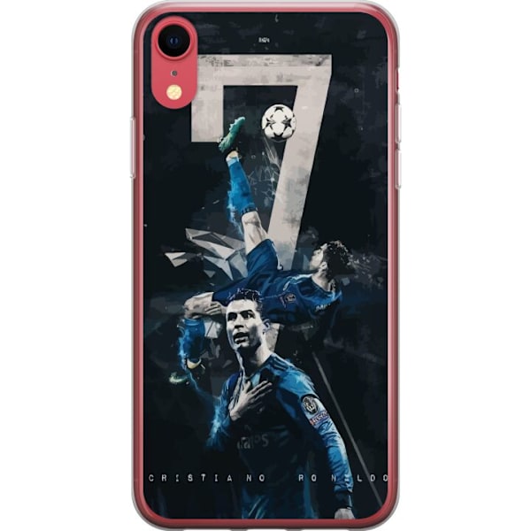 Apple iPhone XR Läpinäkyvä kuori Ronaldo