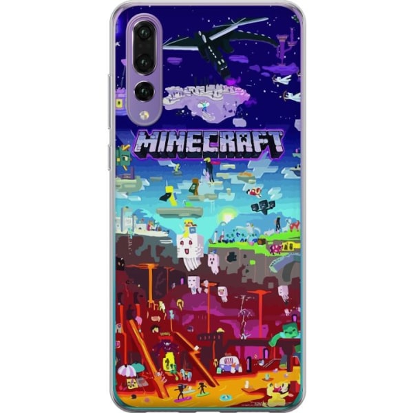 Huawei P20 Pro Genomskinligt Skal Minecraft