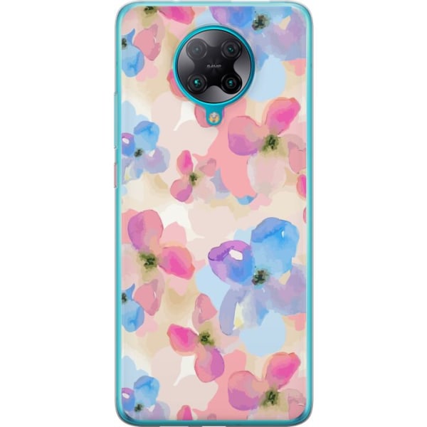 Xiaomi Poco F2 Pro Gjennomsiktig deksel Blomsterlykke