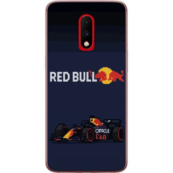Kompatibel Mobilcover til OnePlus 7 Pixelracer i retrostil sort
