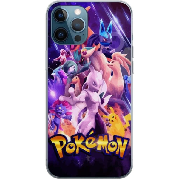 Apple iPhone 12 Pro Gennemsigtig cover Pokémon