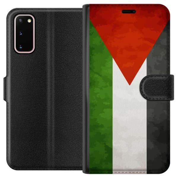Kompatibel Tegnebogsetui til Samsung Galaxy S20 Palæstina