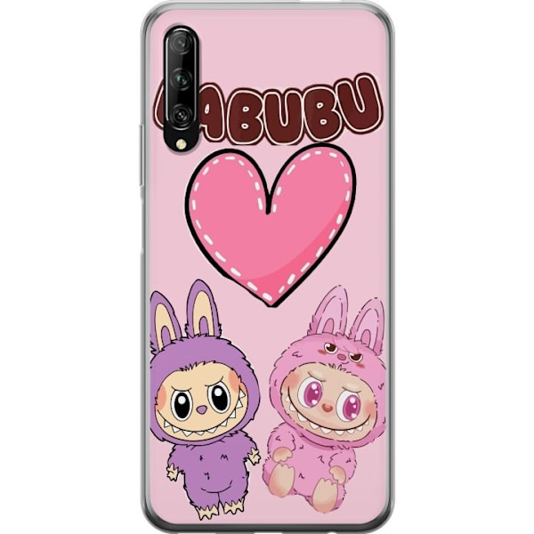 Huawei P smart Pro 2019 Läpinäkyvä kuori Labubu Pink Monste