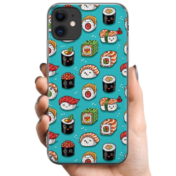 Apple iPhone 11 TPU Matkapuhelimen kuori Sushi