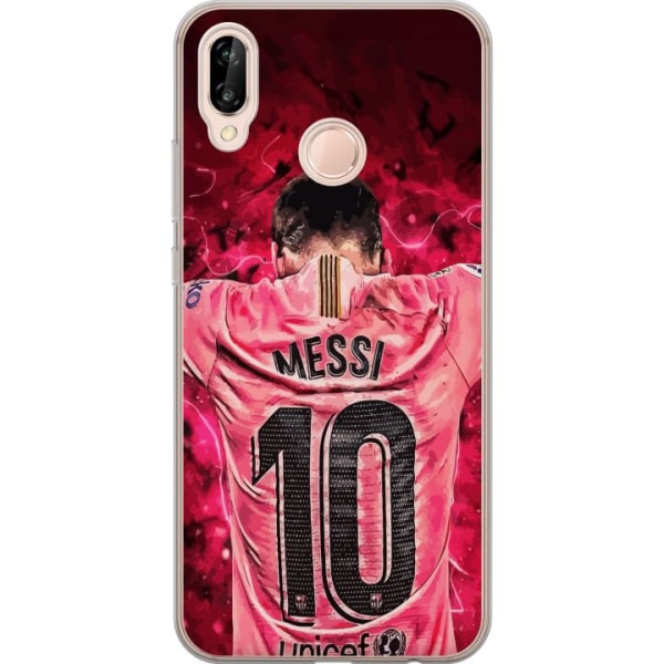 Huawei P20 lite Gennemsigtig cover Messi