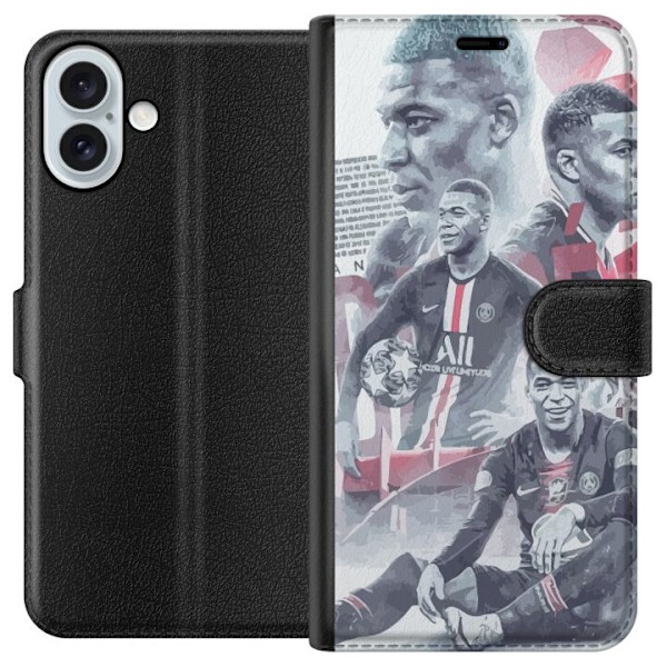 Apple iPhone 16 Plus Tegnebogsetui Kylian Mbappé