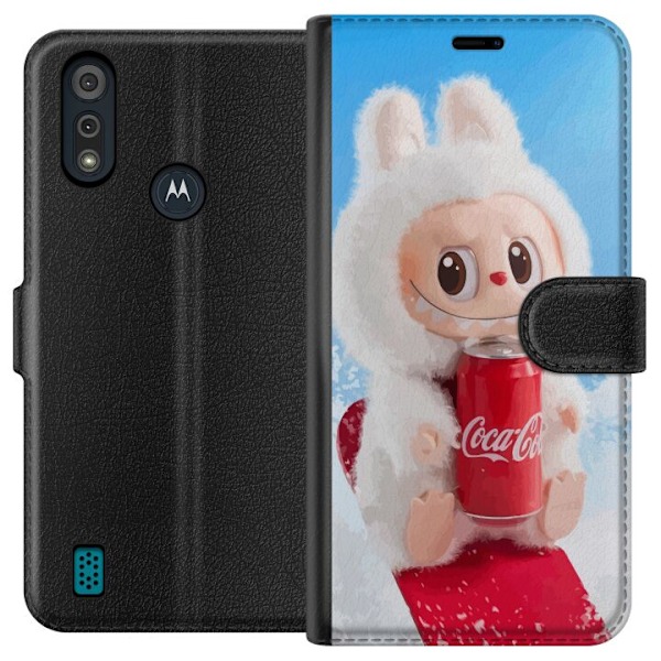 Motorola Moto E6i Plånboksfodral Labubu Summer Edition