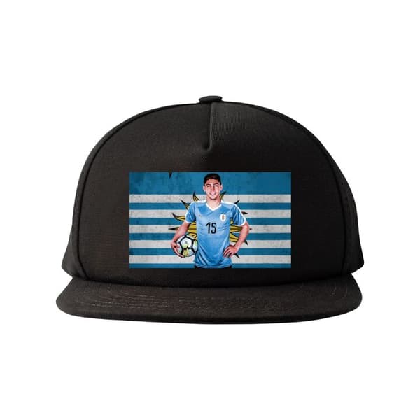 Snapback-lippalakki musta one size