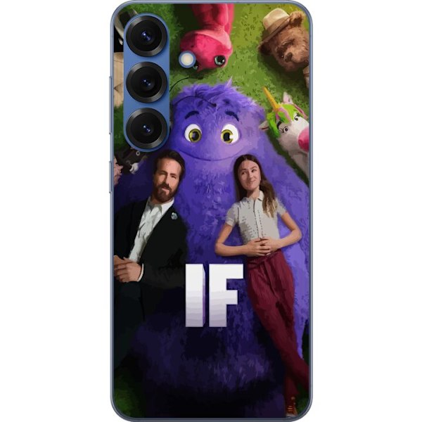 Samsung Galaxy S25+ Läpinäkyvä kuori IF: Låtsaskompisar