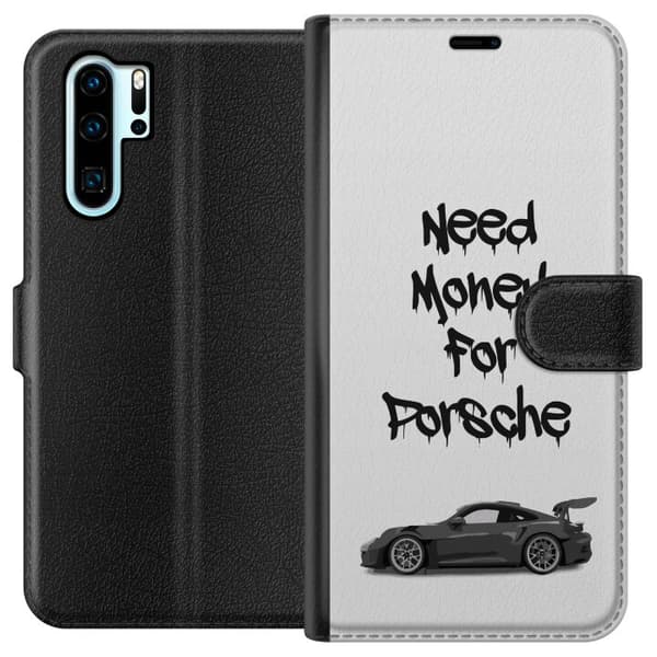 Kompatibelt Lommeboketui til Huawei P30 Pro Porsche