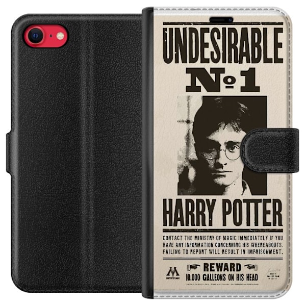 Apple iPhone SE (2022) Lompakkokotelo Harry Potter