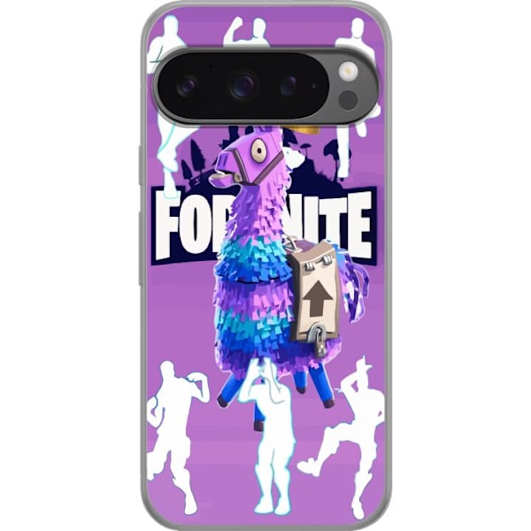 Google Pixel 9 Pro XL Gjennomsiktig deksel Fortnite