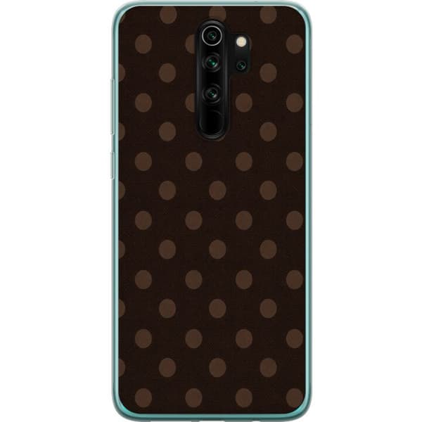 Kompatibelt Mobilskal till Xiaomi Redmi Note 8 Pro  Mocha Dots brun