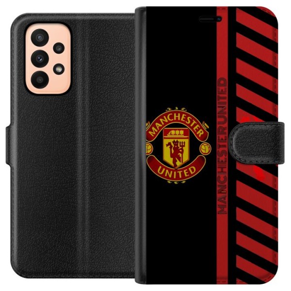 Samsung Galaxy A23 Lommeboketui Manchester United