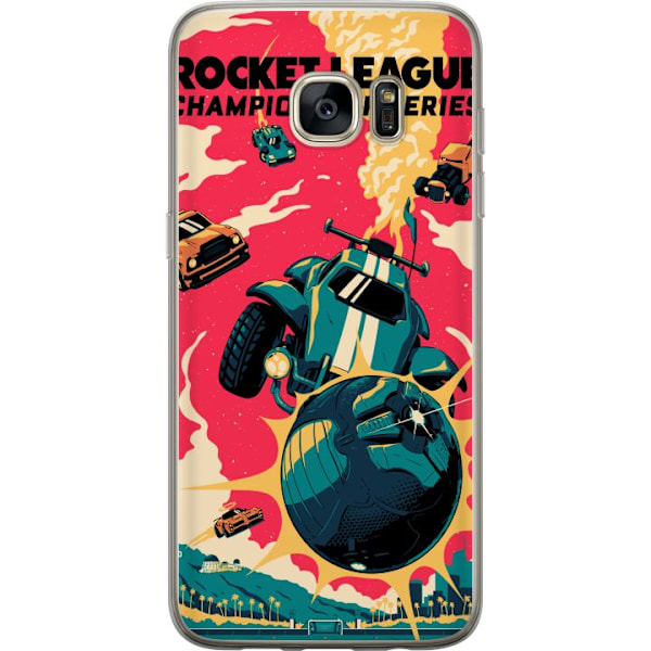 Samsung Galaxy S7 edge Gennemsigtig cover Rocket League