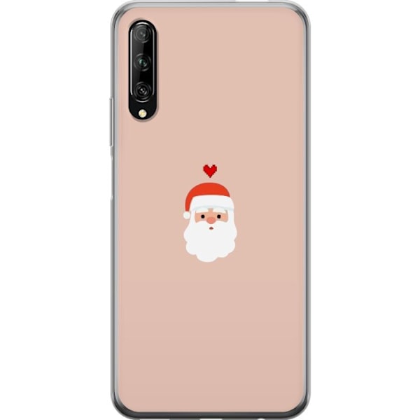 Huawei P smart Pro 2019 Genomskinligt Skal Kärlek Tomte