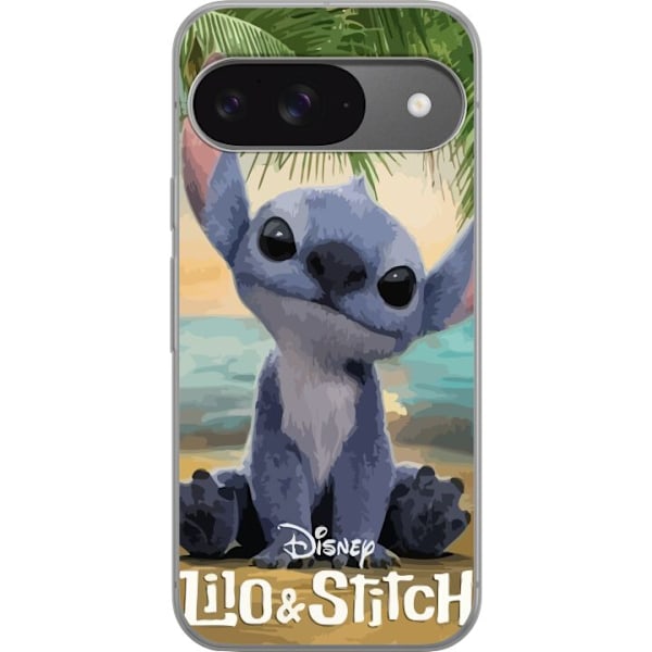 Google Pixel 9 Genomskinligt Skal Stitch Kärleksfull – Med