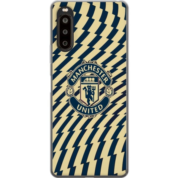 Sony Xperia 10 II Gennemsigtig cover Manchester United F.C.