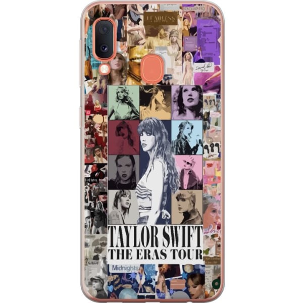 Samsung Galaxy A20e Gennemsigtig cover Taylor Swift - Eras