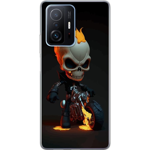 Xiaomi 11T Pro Gjennomsiktig deksel Kranie Motor