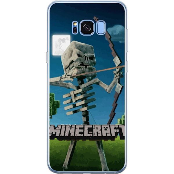 Samsung Galaxy S8+ Genomskinligt Skal A Minecraft Movie