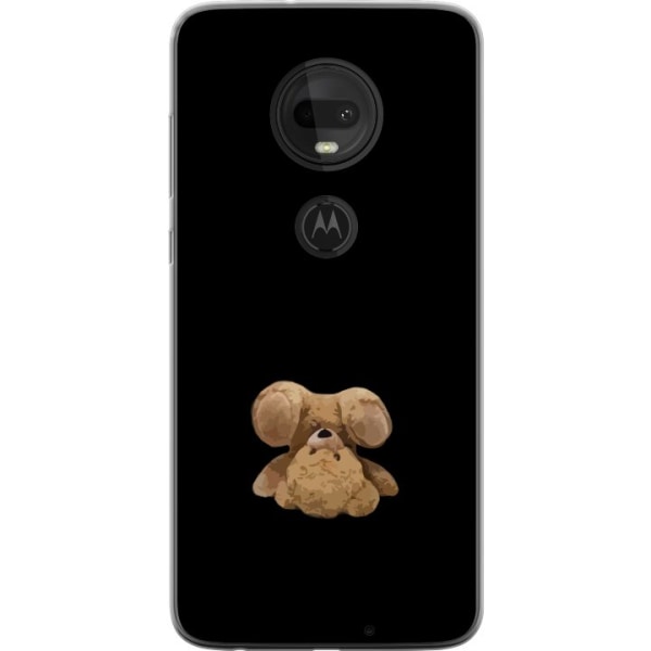 Motorola Moto G7 Gennemsigtig cover Op og ned bjørn