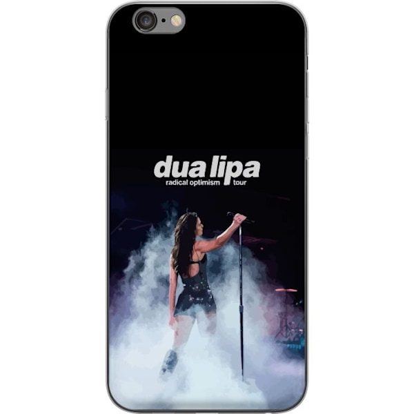Apple iPhone 6 Plus Läpinäkyvä kuori Dua Lipa – Signature