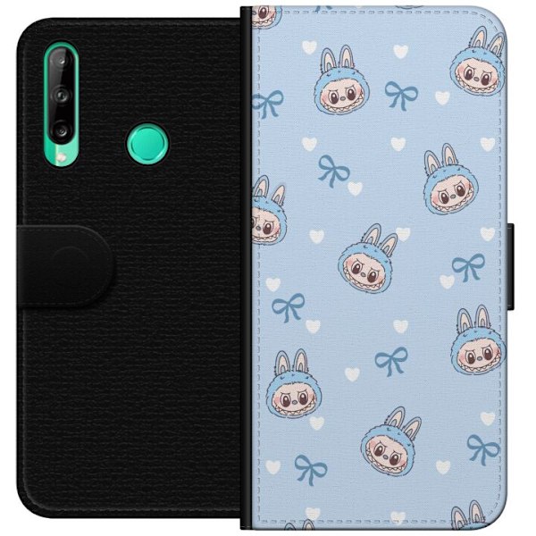 Huawei P40 lite E Tegnebogsetui Labubu Ildånd