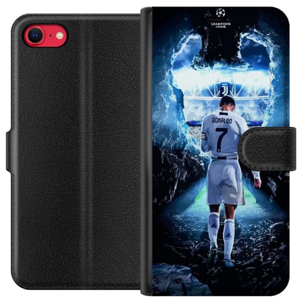 Kompatibel Tegnebogsetui til Apple iPhone 8 Ronaldo
