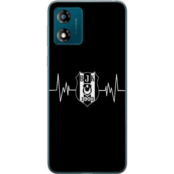 Motorola Moto E13 Gennemsigtig cover Beşiktaş J.K.