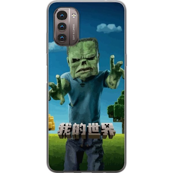 Nokia G21 Läpinäkyvä kuori A Minecraft Movie