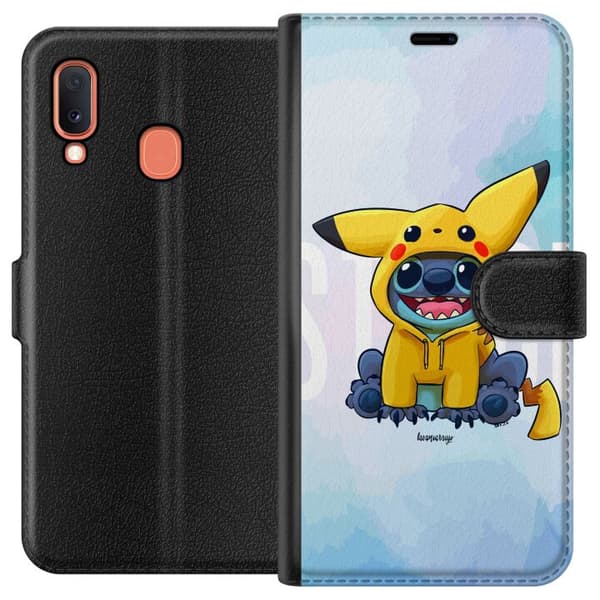 Kompatibelt Lommeboketui til Samsung Galaxy A20e Sting