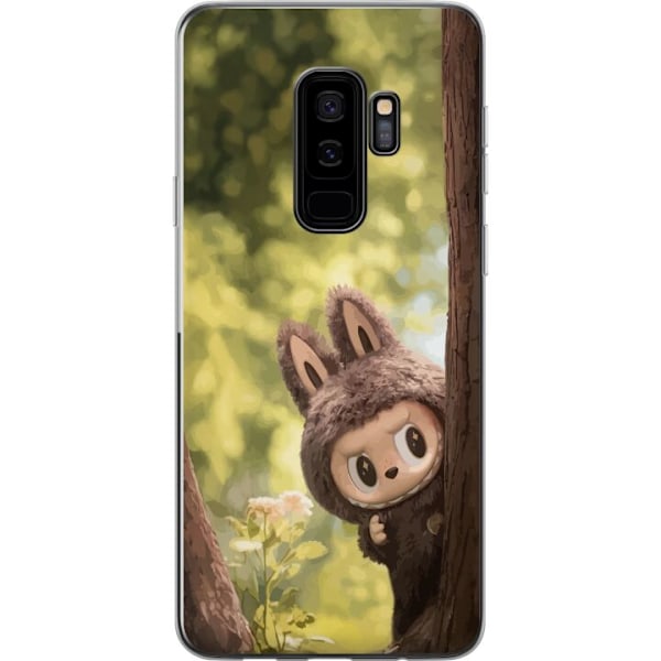 Samsung Galaxy S9+ Läpinäkyvä kuori Labubu Graffiti Vibes