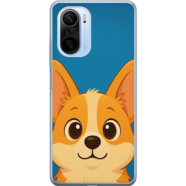 Xiaomi Mi 11i Läpinäkyvä kuori Hello Corgi