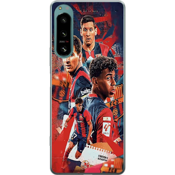 Sony Xperia 5 IV Läpinäkyvä kuori Yamal Lamine x Messi