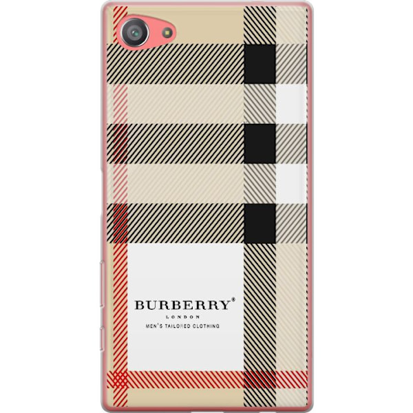 Sony Xperia Z5 Compact Gennemsigtig cover Burberry