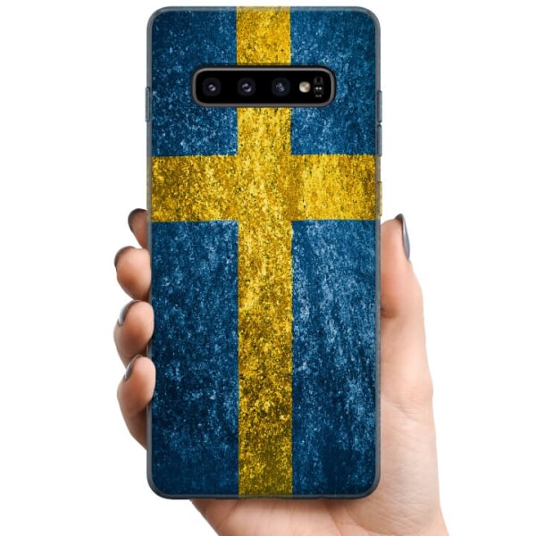 Samsung Galaxy S10+ TPU Mobilskal Sweden
