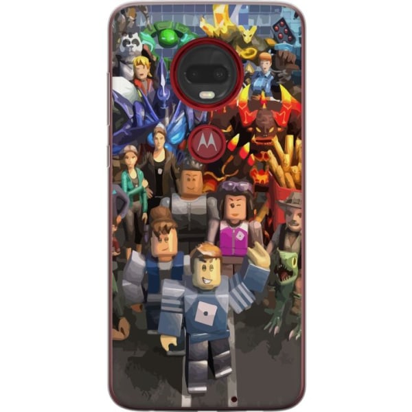 Motorola Moto G7 Plus Läpinäkyvä kuori Roblox